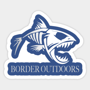 Border Outdoors: Bonefish Sticker